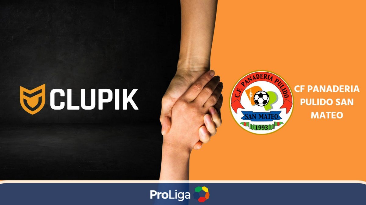 📱⚽️ CLUPIK |

Buenas noticias para los clubes que han confiado en <a href="/ClupikSport/">Clupik</a> . 

El <a href="/p_sanmateo/">CF Panadería Pulido San Mateo</a>  consigue el Kit Digital, cuyo objetivo es subvencionar la implantación de soluciones digitales disponibles en los clubes. 

🔗 proliga.es/comercial/clup…