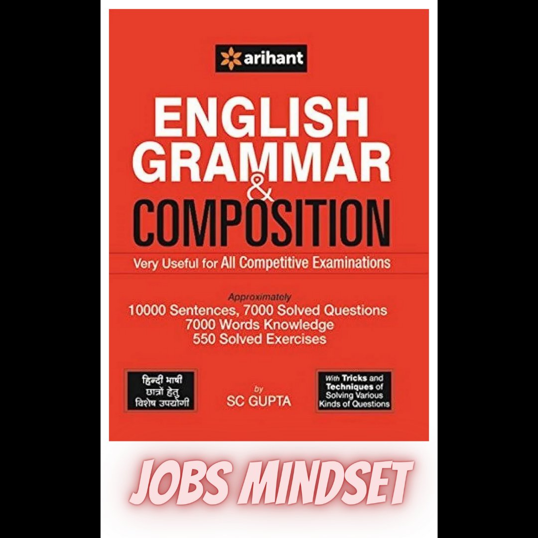 JobsMindset2023's tweet photo. English Grammar &amp; Compositionfor All Competitive Examinations Book Download PDF for Free!📚

⬇️ Download From this link For Free:
https://t.co/TTUvnCmywy
______

#books_is_in_our_court
#books_is_in_our_mgaracoin
#pdfbook 
#ebooks 
#bookspdf 
#story 
#stories 
#learning_english https://t.co/JrFW2jrRS3