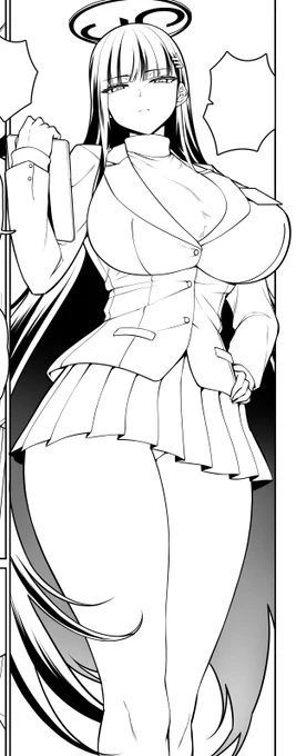 さすがミレニアムのトップは乳袋も立派だなぁ。 
