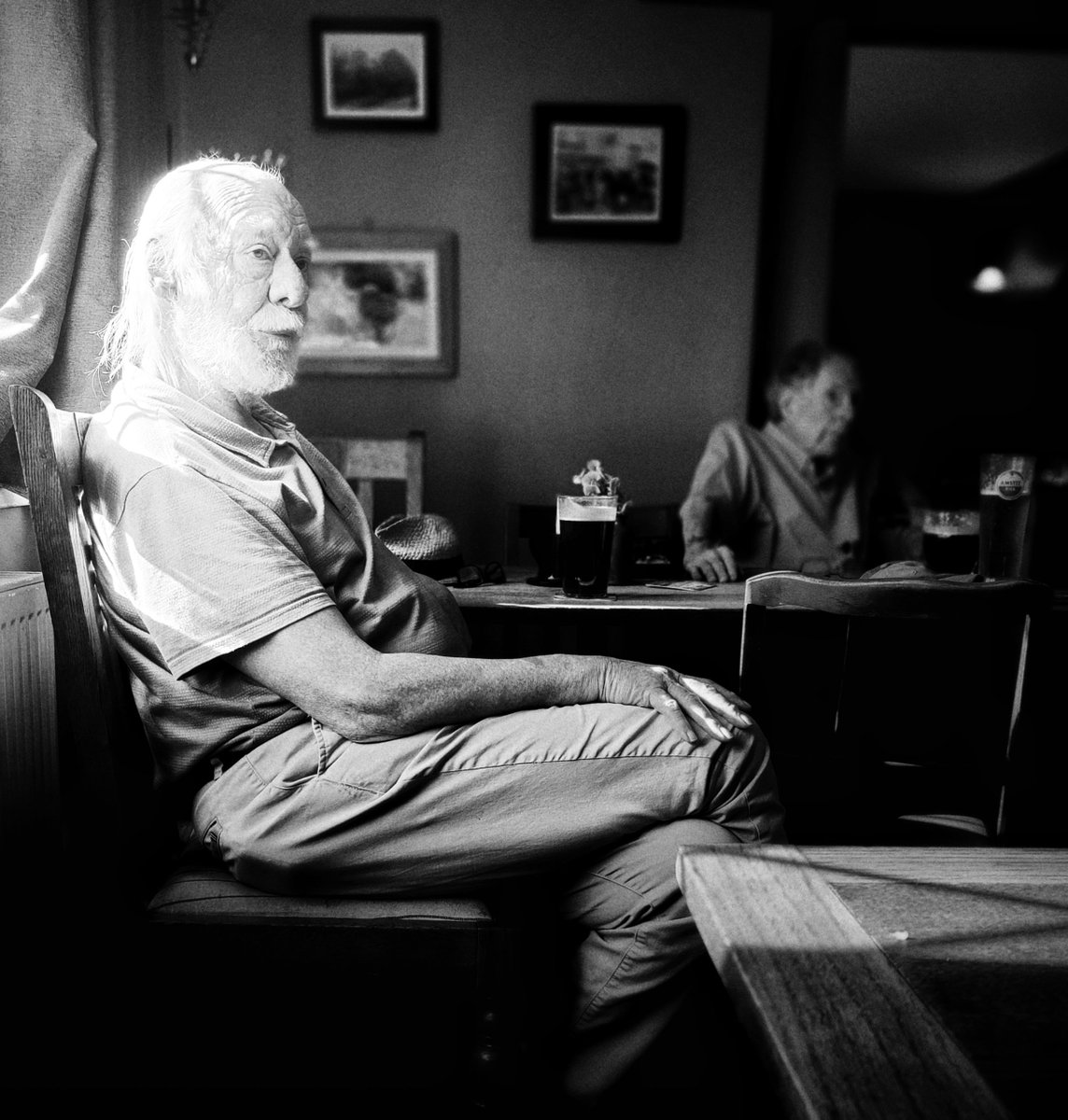 #365in2023 
#365in2023JUNEFEINSTEIN
Ginger Steve, Three Horseshoes
#pubportraits