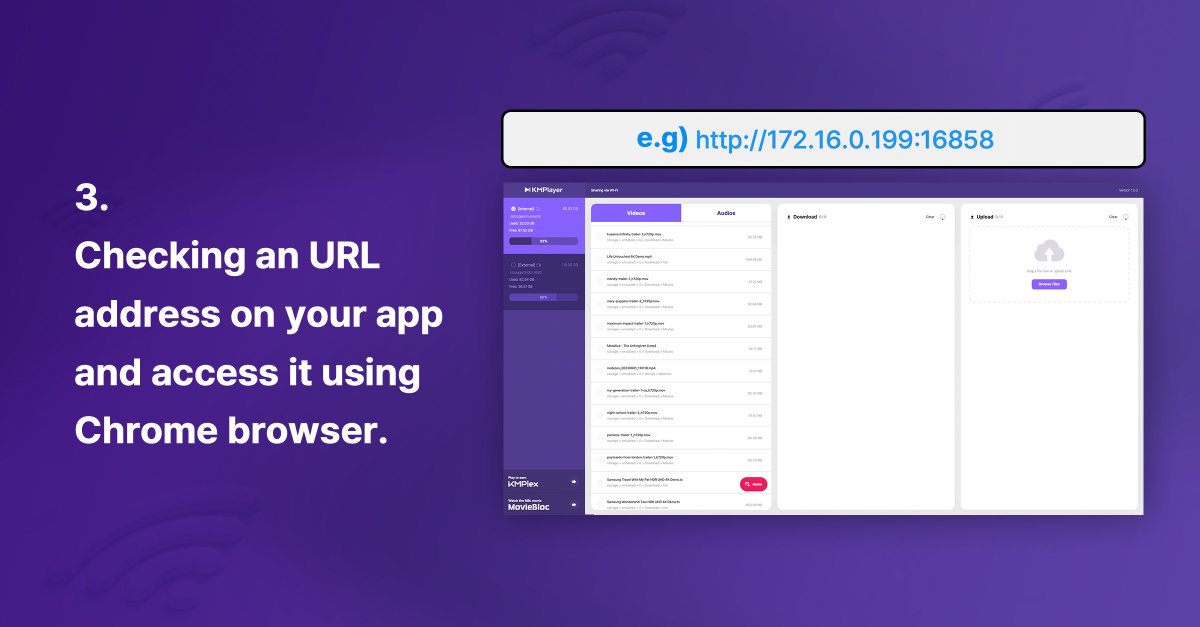 KMPmedia's tweet photo. Download No.1 Player application and try using its Sharing via Wi-Fi feature, and explore other useful features available in KMPlayer!!

 📲 https://t.co/0wxj16NLQ4 https://t.co/Hen10mCDCT