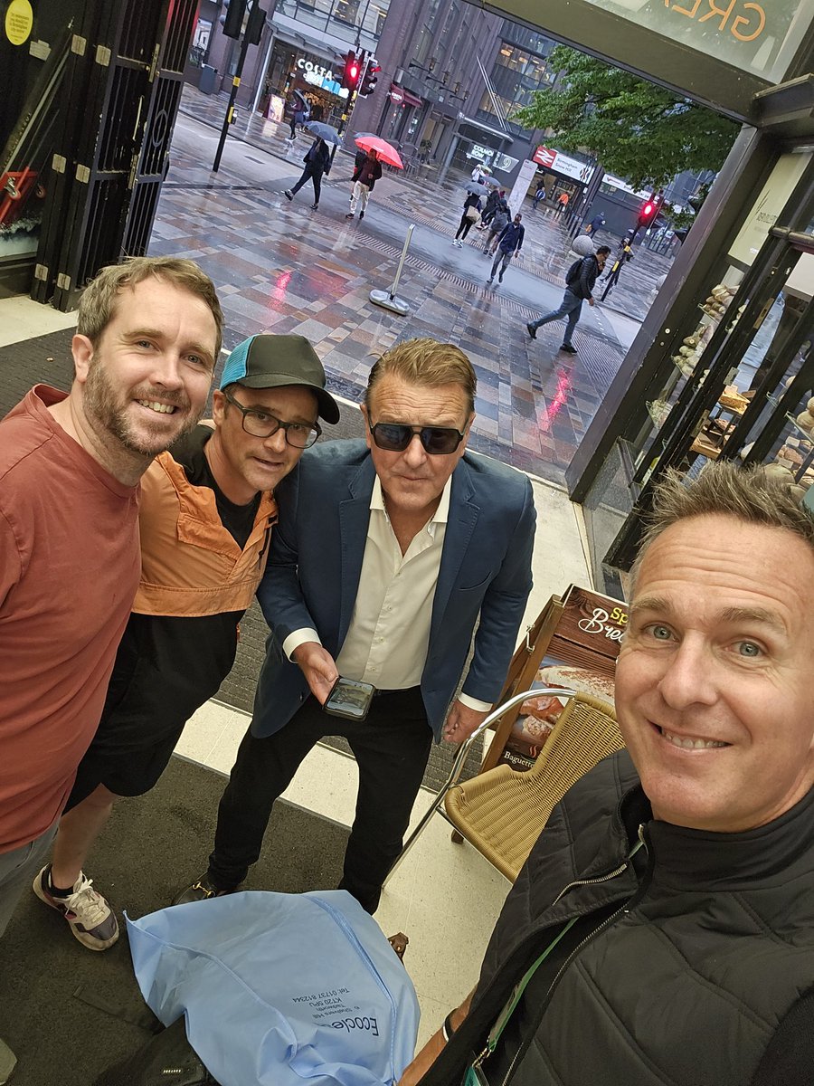 Found these 2 out the shop today, think tuffers needs a bit more sleep! hopefully rain clears up for a great final day #Ashes2023 #BBCCricket <a href="/MichaelVaughan/">Michael Vaughan</a> <a href="/philtufnell/">Phil Tufnell</a>