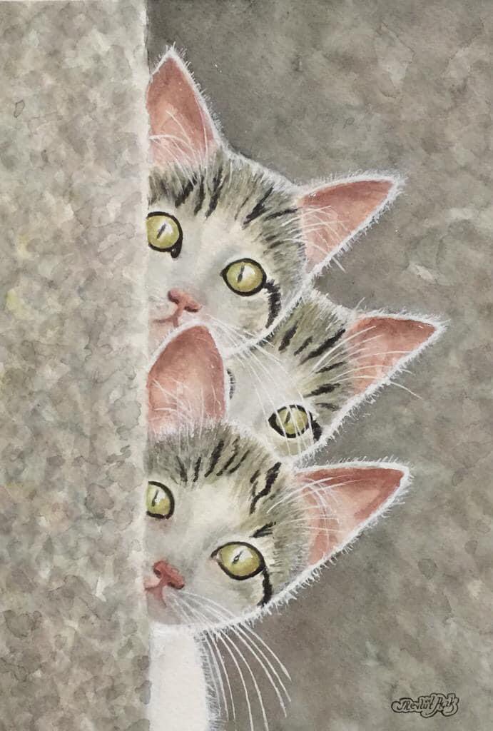 Suluboya Çalışmam 🐈🐈🐈
"Duvarın Arkasındakiler"
35x25 cm 300 gr/m2 Kağıt
Eserle İlgilenirseniz Mesaj Atabilirsiniz.
instagram.com/macik1979
#art #artist #watercolor