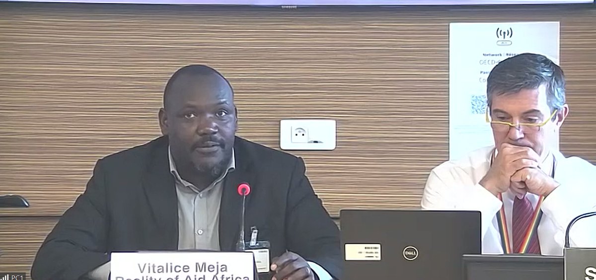 Vitalice Meja of @ROAAfrica presented an opening remark in a workshop tackling Development Communications. He talked about the importance of enabling #civicspace from the global to the country level to ensure that info on #DevCoop can effectively reach locals.
#CSODays