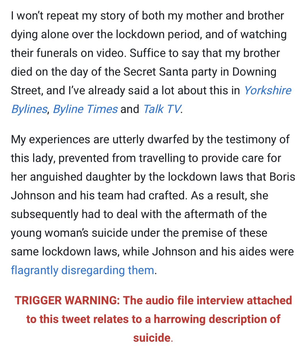 Dr_Pam_Jarvis's tweet photo. No sensitivity, no respect. Have we really got to put up with another year of @Conservatives? #GeneralElectionN0W @CovidJusticeUK #PartyGate #PartyGateVideo #JingleAndMingle #SecretSantaParty https://t.co/AT4E0vW15k https://t.co/eejimXql1b