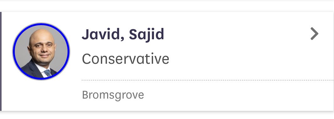 @gemmagould Mine couldn’t be arsed to do the right thing. He’s stepping down at the next GE anyway, so hoped he’d have shown some integrity - esp as he was one of the first to resign under BoJo. 
Too busy with his £25k a month “other job” than serve his constituents
#ToryCowards
@sajidjavid