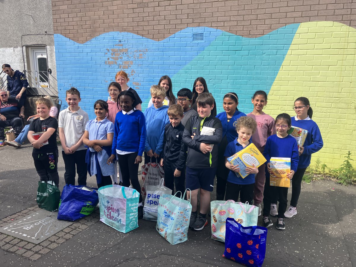Today, the Communities and Charities Participation Group delivered the donations to the local food bank. Thank you to all those who contributed and to the <a href="/cossfoodbank/">Community One Stop Shop</a> for all you do for our community. <a href="/BroomhousePs/">BroomhousePS</a>