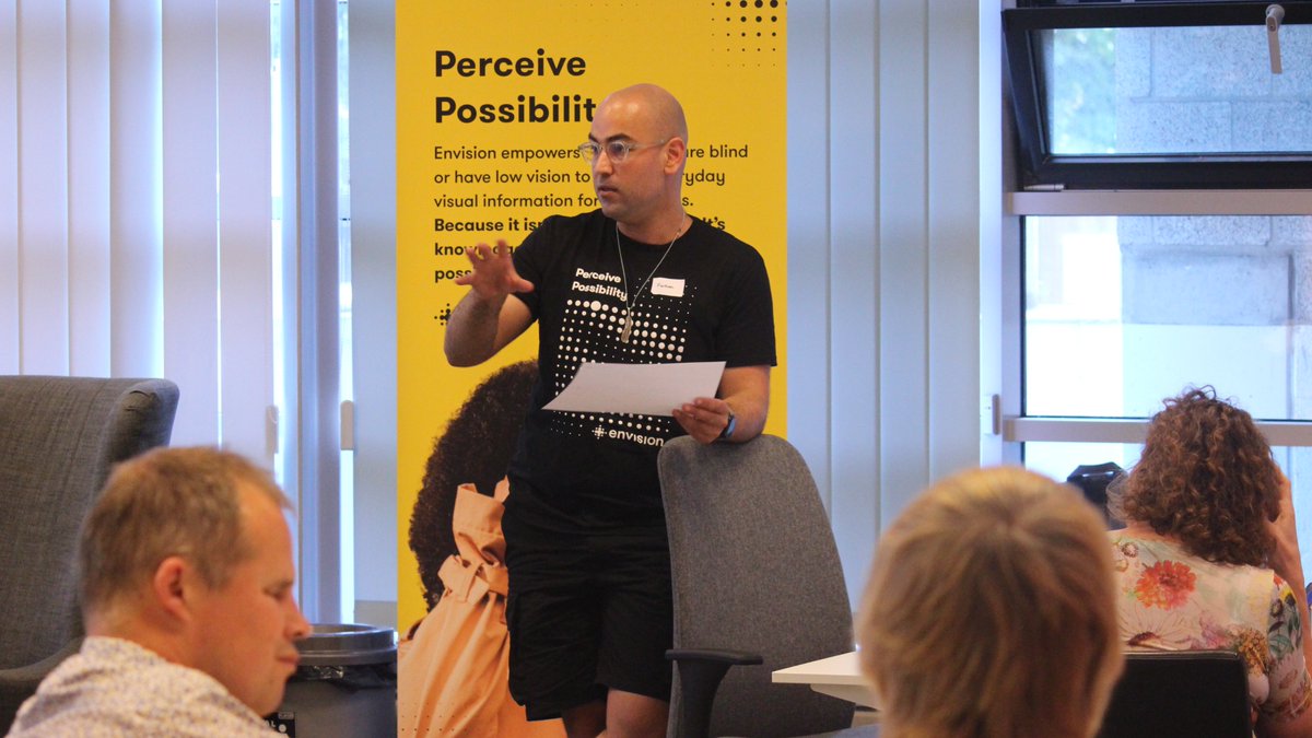 Last week we organized an empowering workshop together with <a href="/LetsEnvision/">Envision</a> and <a href="/Voorall/">Voorall</a> 🙌 Our focus was to shape an inclusive future in the job market for people with visual impairments💼The result? Many notes, enriching conversations, and new connections to collaborate with.