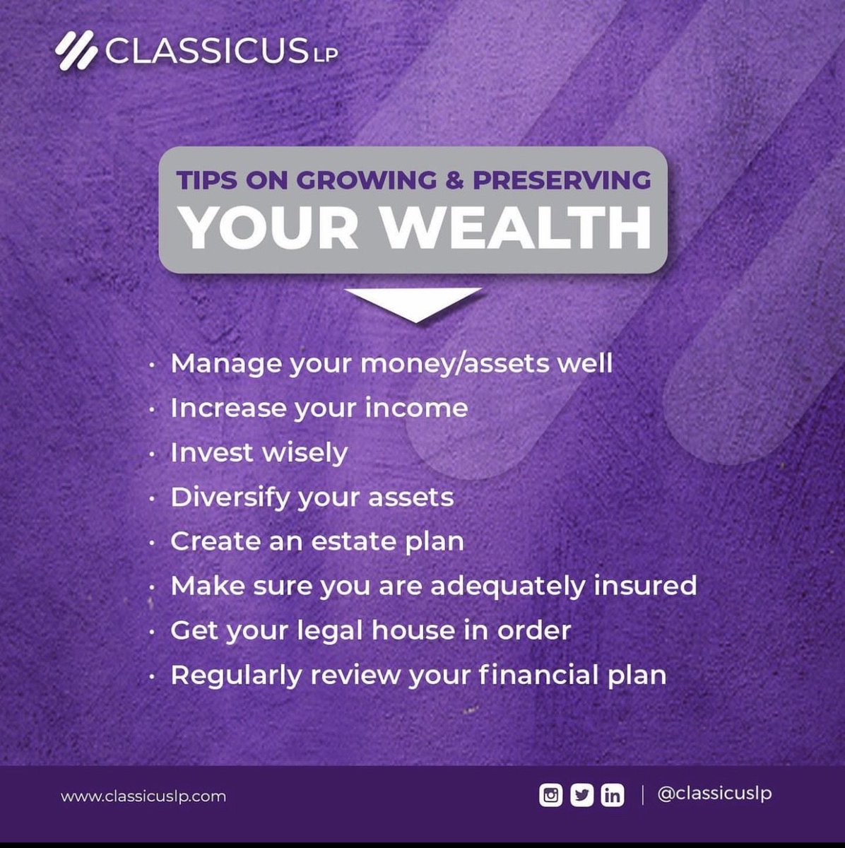 Wondering how to grow and preserve your wealth?? Here are some tips you can rely on. #advocates #legal #legaltips #wealthpreservation #estateplanning #estatelawyer #lagosbusiness #lagosestate #familylawyer #propertymanagement