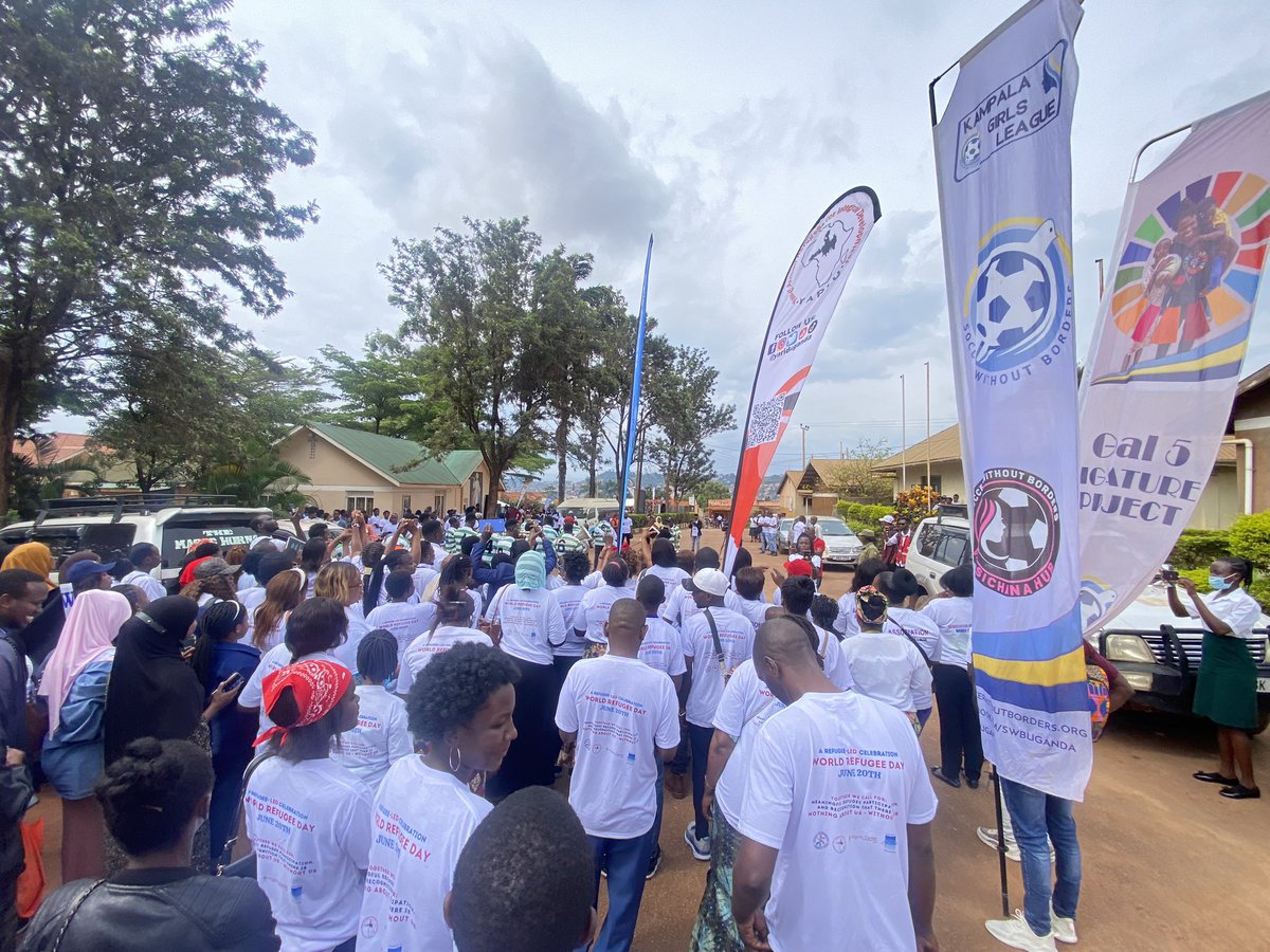 CoachkentUG's tweet photo. Today we got an opportunity to be a part of the world refugee day celebrations in Nsambya at YES center with different organizations 
#nothingaboutuswithoutus 
@soccerwoborders 
#WorldRefugeeDay_2023 
@YARIDUganda https://t.co/tqzdfsUctu