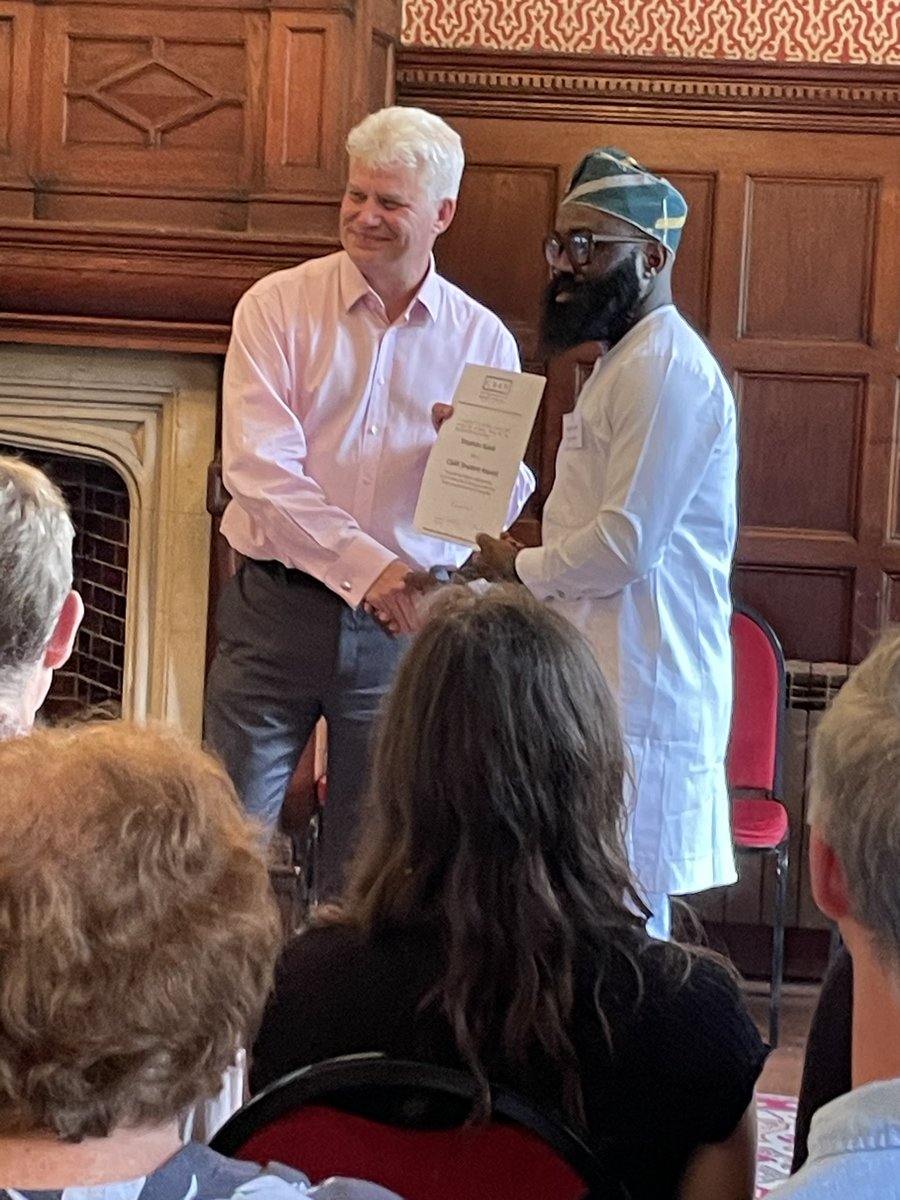 It is an honour that my research at @CambridgeLandEc  on reducing the vulnerability of open spaces to extreme conflict and violence in  Nigeria received the 2023 CSAR PhD award for outstanding research at @cambridge_Uni from the pro-VC  Prof. Andy Neely
#ThinkingNigeria #Nigeria