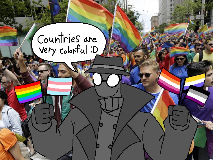 fin_sharkoo's tweet image. Bro look who at pride (#SpiderVerse)