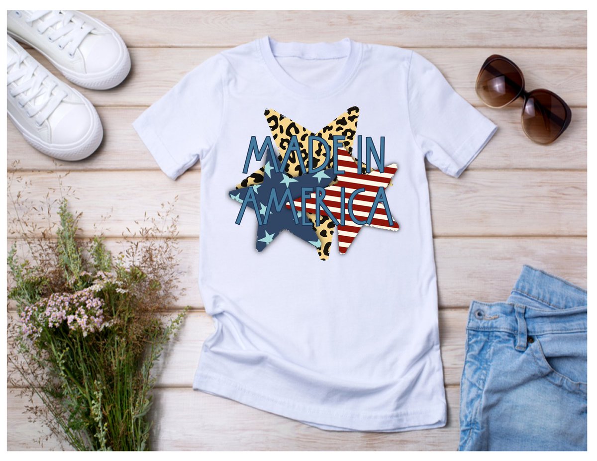 A few of our Patriotic Americana designs.  Let us create something special for your this July 4th!  #IndependenceDay #july4th #PatrioticTees