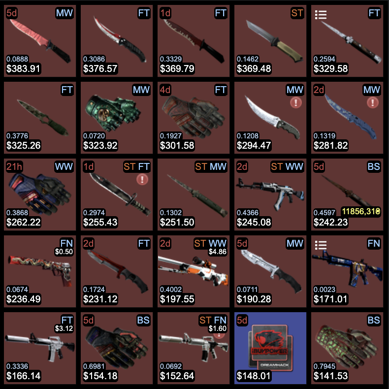 cast_trade's tweet photo. All my inventory is up for trade/sell, feel free to send me you offers or add me to discuss.
Tradelink: https://t.co/se93oH1gAK
#csgo #counterstrike #csgoskin #csgoskins #csgocases #csgocase #trading #talon #doppler #ruby #talonknife #goodfloat #csgoknife #csgogloves #CS2 https://t.co/QJLzx0wos9