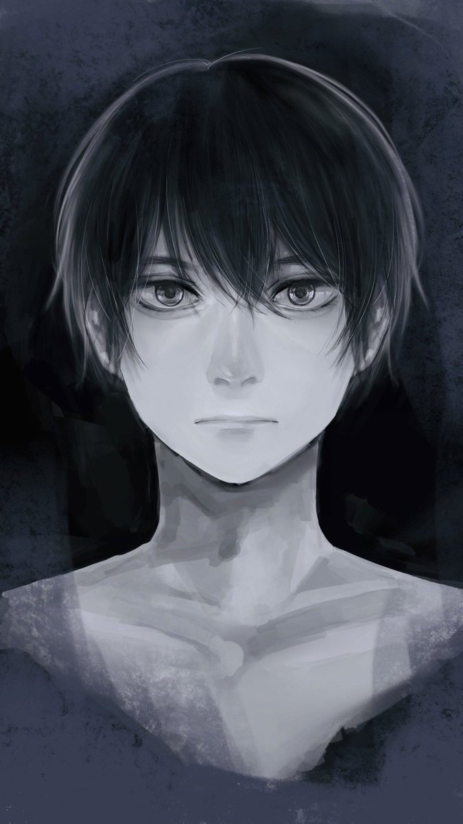 moniritai's tweet image. 油彩風 青年