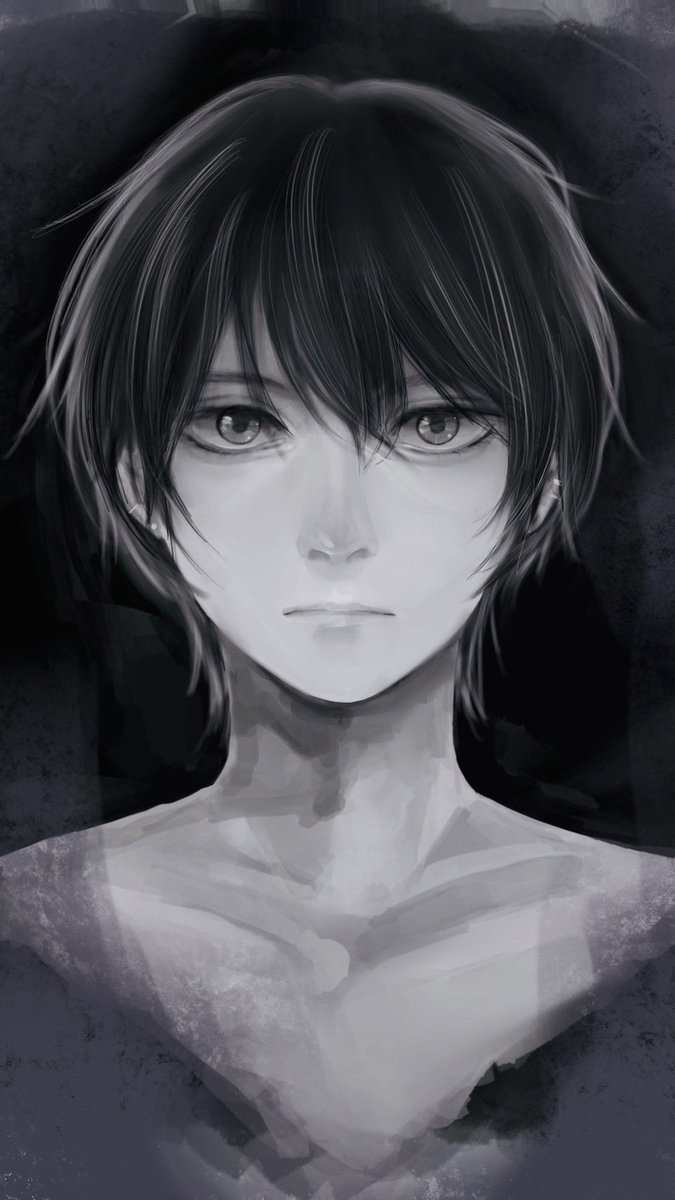 moniritai's tweet image. 油彩風 青年