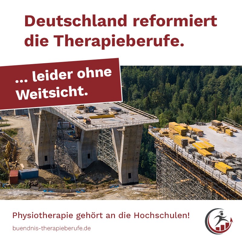 Für eine erfolgreiche Reform, müssen wir langfristig denken. Eine ausbleibende Akademisierung wird uns bald schon vor unlösbare Aufgaben stellen. Warum Therapieberufe an die Hochschulen gehören: buendnis-therapieberufe.de/alles-nur-fass… #zusammenTun #Akademisierung