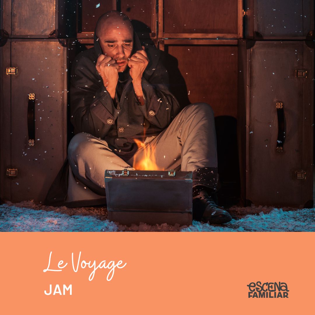 'Le Voyage' de <a href="/JAMwebcat/">JAM</a> 

Inspirat en el llibre “Un viatge al país dels blancs”, l’odissea d’un jove que va arriscar la seva vida per un futur millor travessant el Sàhara a peu i el mar en patera, per arribar finalment a Catalunya.

Propera actuació: escenafamiliar.cat/esdeveniments/…