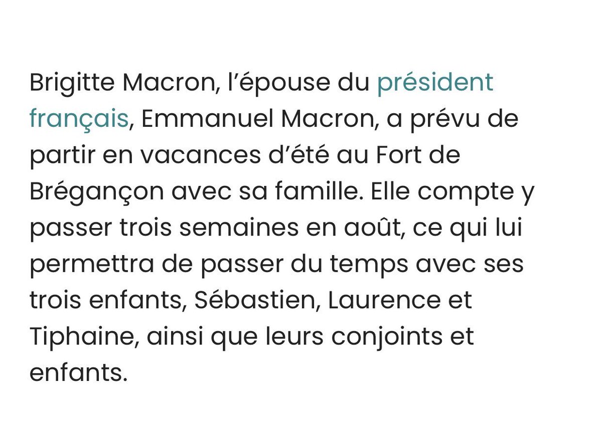 #Bregançon c'est la résidence d'été du Président de la République, pas la pension de famille des #Trogneux. #Macron est comme la piscine du Fort : hors-sol. @Olivier_Truchot #GGRMC