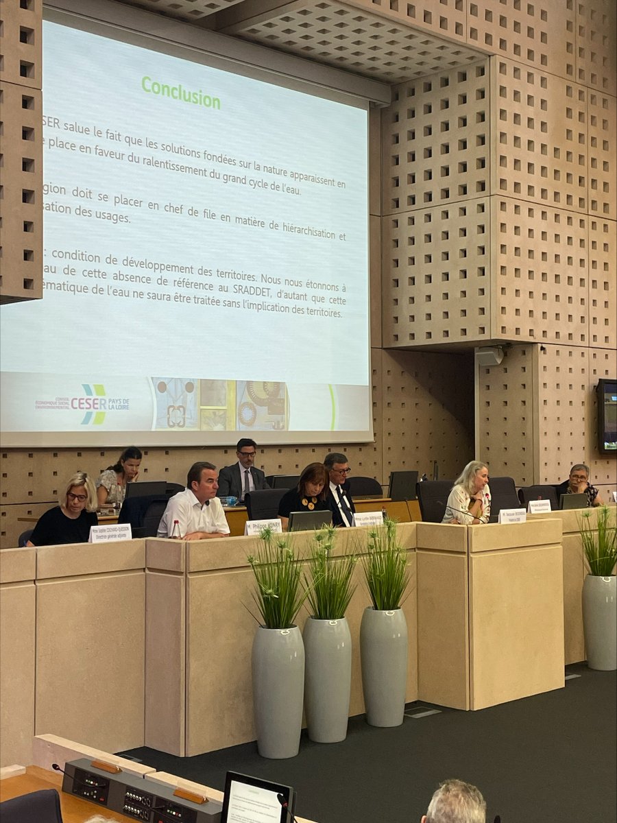 Conseil Economique Social Environnemental PDL tweet media