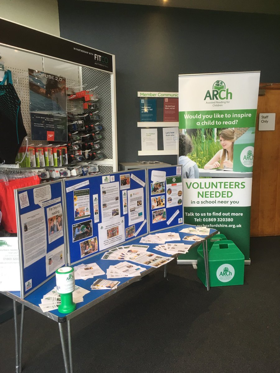 Archoxfordshire's tweet photo. Come along to @NuffieldHealth @TeddiesOxford today or tomorrow and find out how you can enhance your life by #volunteering with ARCh - sharing #happyreading with #children in a #prinary #school near you! https://t.co/YBDduAnxZh