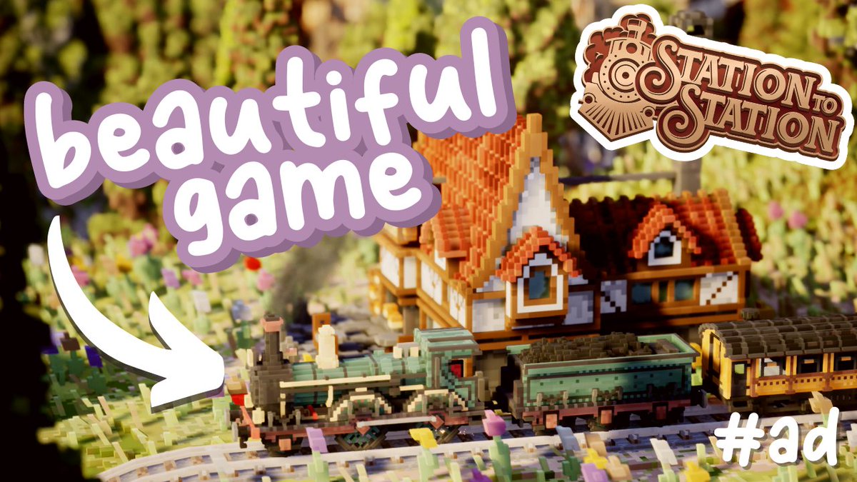 It's official trains can be COZY and RELAXING thanks to <a href="/PrismatikaGames/">PRISMATIKA GAMES</a> and <a href="/GalaxyGrovegame/">Galaxy Grove - Wishlist Town to City Now 🏡</a>! I had so much fun playing Station to Station and here's the proof: youtu.be/-5GUQfAcIlA 🚂

Try the DEMO for yourself NOW as part of #NextFest 

#ad #stationtostation