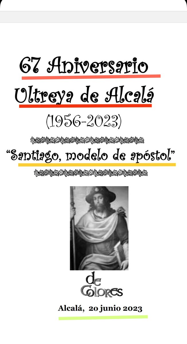 ☝️ HOY es el cumpleaños de nuestra Ultreya de Alcalá, la más veterana de la, Comunidad de Cursillos de Alcalá y seguramente entre las más longevas de España. Os esperamos a todos para celebrarlo juntos. De Colores y con amigos se vive mejor! 🌈💝