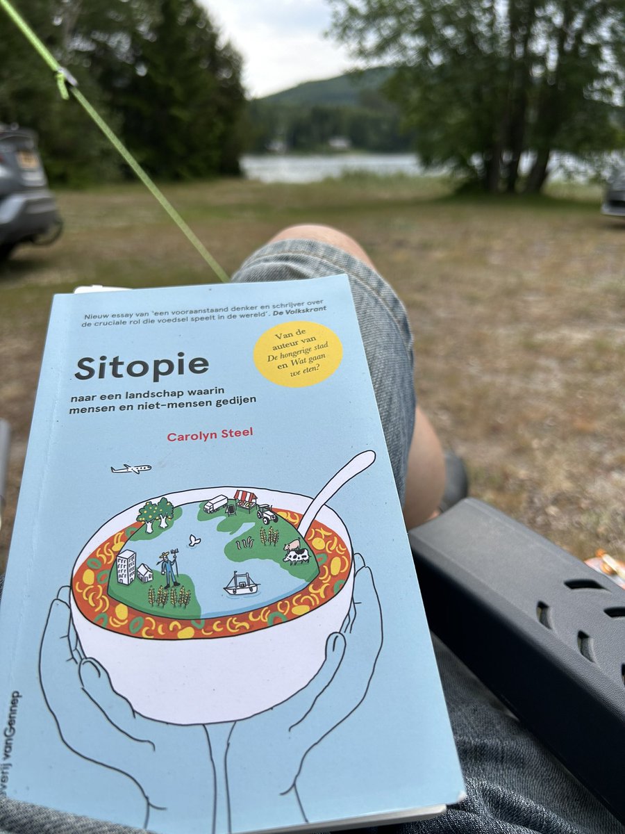 Hillebrand Koning (@hillebrand01) on Twitter photo Enjoying an essay by <a href="/carolynsteel/">Carolyn Steel</a> at the camping in Sweden, a gift from <a href="/WilBekkering/">Wil Bekkering</a> and published by @FlevoCampus and <a href="/AereshboAlmere/">Aeres hbo Almere</a> Enjoying an essay by <a href="/carolynsteel/">Carolyn Steel</a> at the camping in Sweden, a gift from <a href="/WilBekkering/">Wil Bekkering</a> and published by @FlevoCampus and <a href="/AereshboAlmere/">Aeres hbo Almere</a>