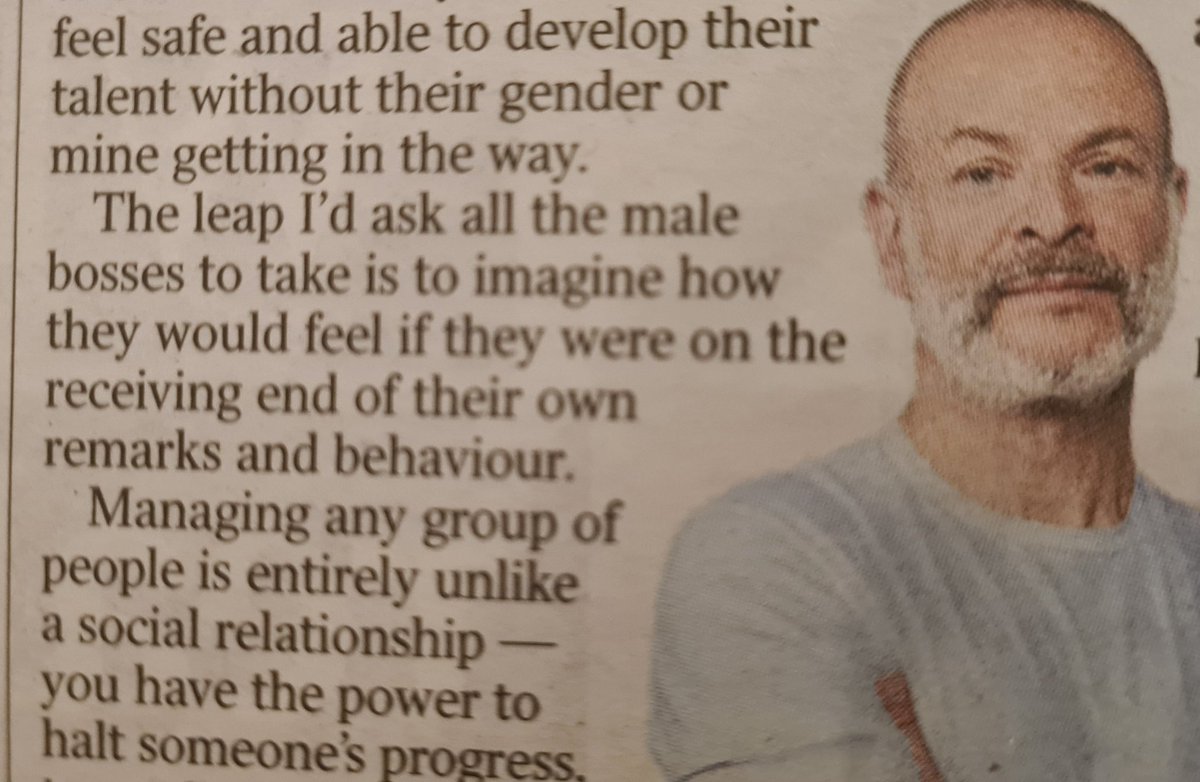 Phil_Hilton's tweet photo. Writing in @thetimes today arguing against the claim men are nervous about working with women. No need to be nervous, just empathetic. https://t.co/issjGgpKvi