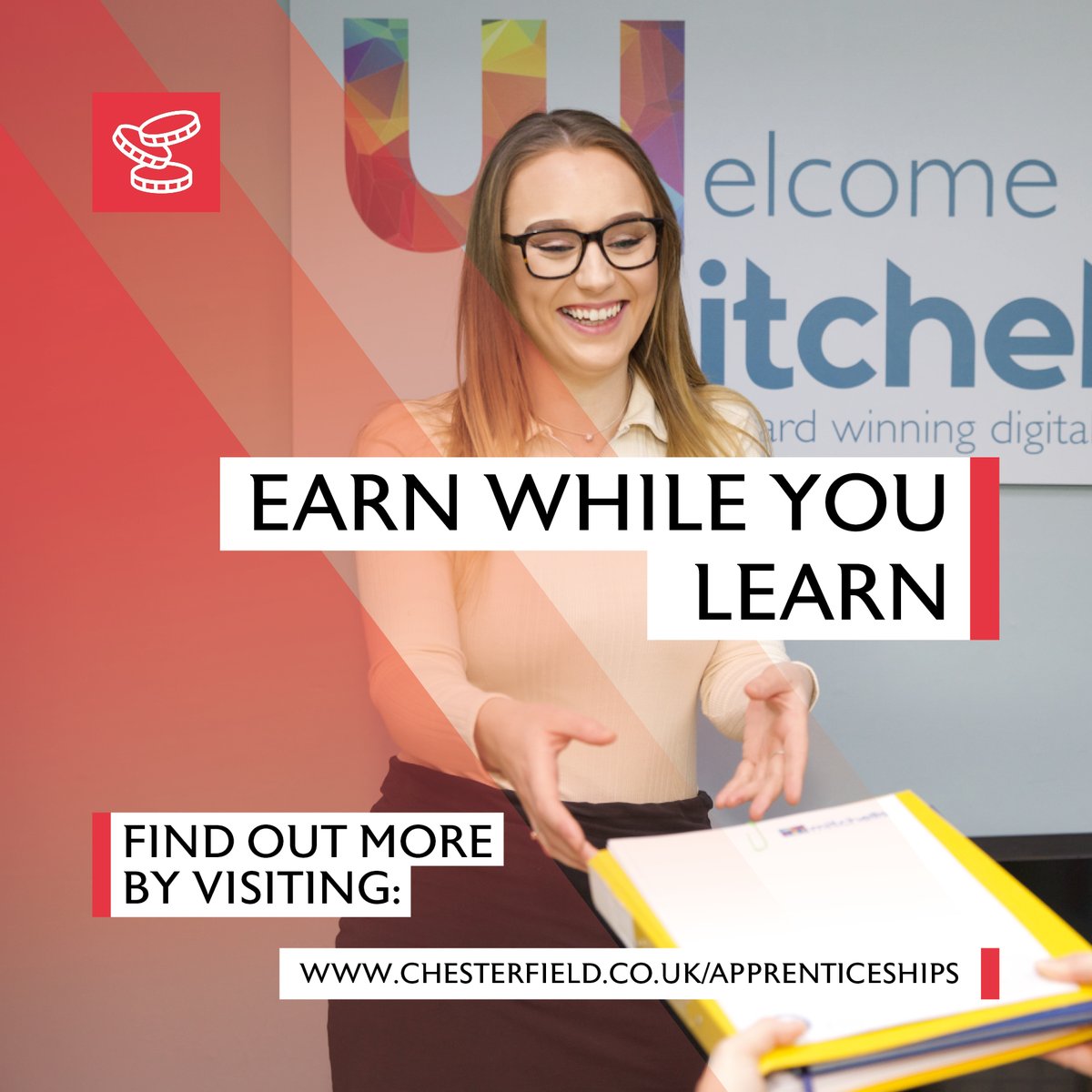 🔎 Do you fancy a career in business, administration and law? Check out the current vacancies available: chesterfield.co.uk/apprenticeship…

#ApprenticeTown #LoveChesterfield <a href="/ChesterfieldBC/">Chesterfield Borough Council</a> <a href="/Derbyshirecc/">Derbyshire CC</a> <a href="/ChesterfieldVC/">Chesterfield VC</a> <a href="/DCJGROUPINS/">DCJ Group Insurance</a> <a href="/BusinessWiseTax/">BusinessWise Accountancy and Tax</a>