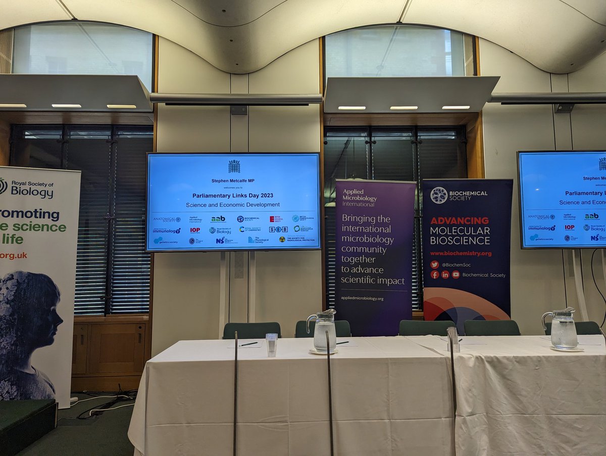 Very happy to be at #LinksDay23 today thanks to the <a href="/AABiologists/">AAB @aabiologists.bsky.social</a>! Lots of inspiring talks lined up to explore the links between science and parliament. Looking forward to this morning! <a href="/RoyalSocBio/">Royal Society of Biology</a> <a href="/niabgroup/">Niab</a>