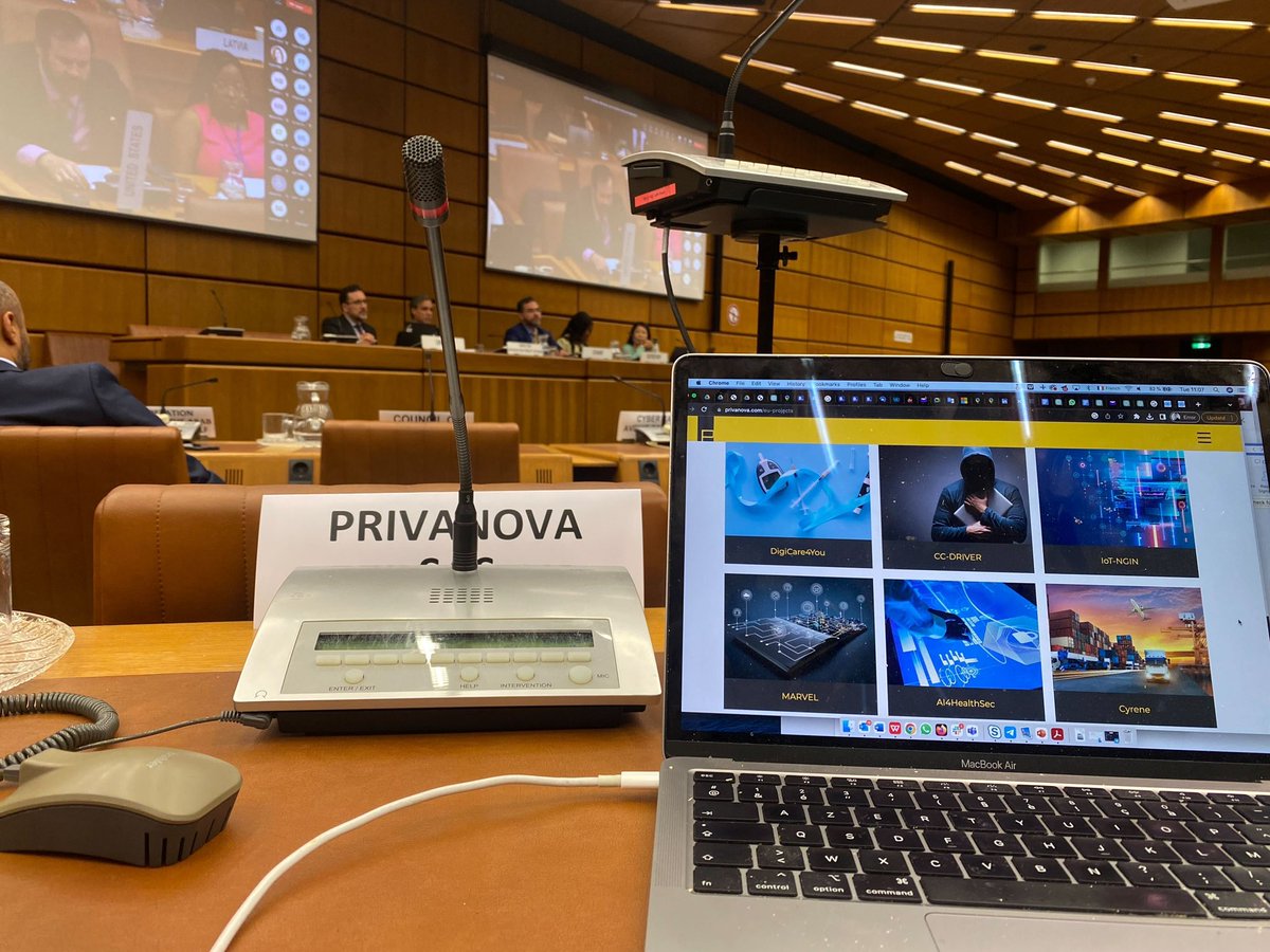 <a href="/Privanova_/">Privanova</a> is presenting at the sixth intersessional consultation of the Ad Hoc Committee, established by the UN General Assembly to elaborate a comprehensive International Convention on Countering the Use of Information and Communications Technologies for Criminal Purposes.