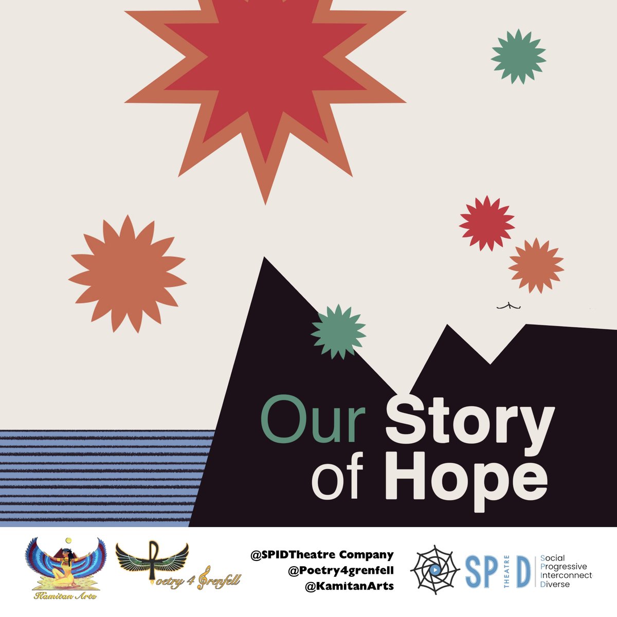 OUR STORY OF HOPE commemorates Grenfell’s sixth anniversary this month. Presented by @SPIDTheatre in partnership with @KamitanArts, creators of Poetry 4 Grenfell, it tells the tale of local residents and young people uniting to champion social housing.