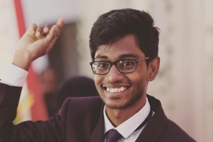 dhanyarajendran's tweet photo. Bhim Raj, a Dalit student from Tamil Nadu, has got admission for an MPhil programme in Law at Oxford University. He has secured Ratanshaw Bomanji Zaiwalla Scholarship,  a partial scholarship. He hopes to fund other expenses including for living, visa cost through crowdfunding https://t.co/UZbcMLI90r
