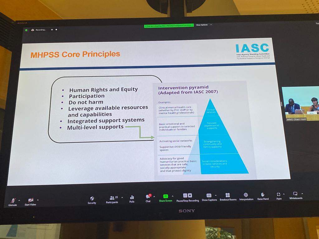 minefreeworld's tweet photo. Why is #MHPPS critical? Ensures integral assistance for #victims Emergency situations demand the assessing and addressing of psychological and psycho-social impact #ICRC #ItCBL https://t.co/3Aze8eJ9FE