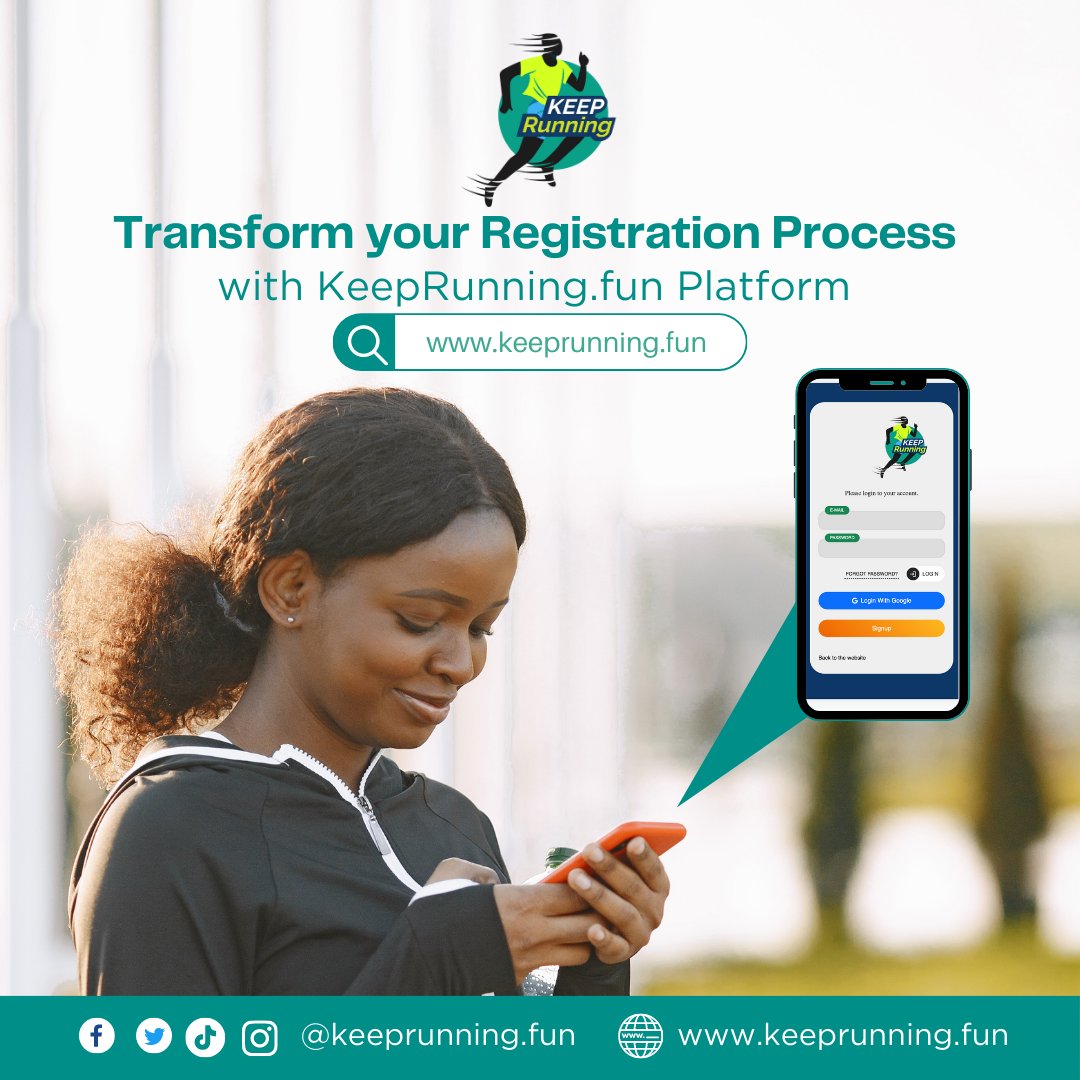 keeprunning_fun's tweet image. Visit our website at keeprunning.fun

Or email us at marketing@fasthub.co.tz to get more information about our website.

#registration #onlineportal #runners #Tanzaniamarathon #marathon2023 #marathonloverstz #marathoners #runners