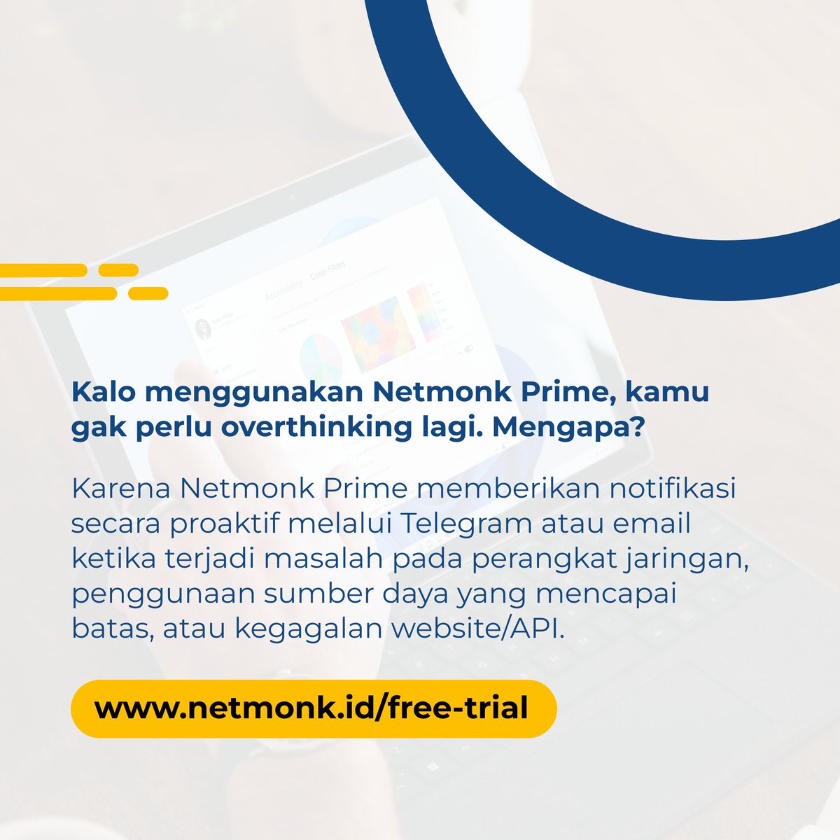 netmonk_id's tweet image. Netmonk Prime akan memberikan kamu ketenangan pikiran dan kemudahan dalam mengatasi setiap kendala yang muncul.
Langsung saja kunjungi netmonk.id atau bisa langsung klik link di bio ya!