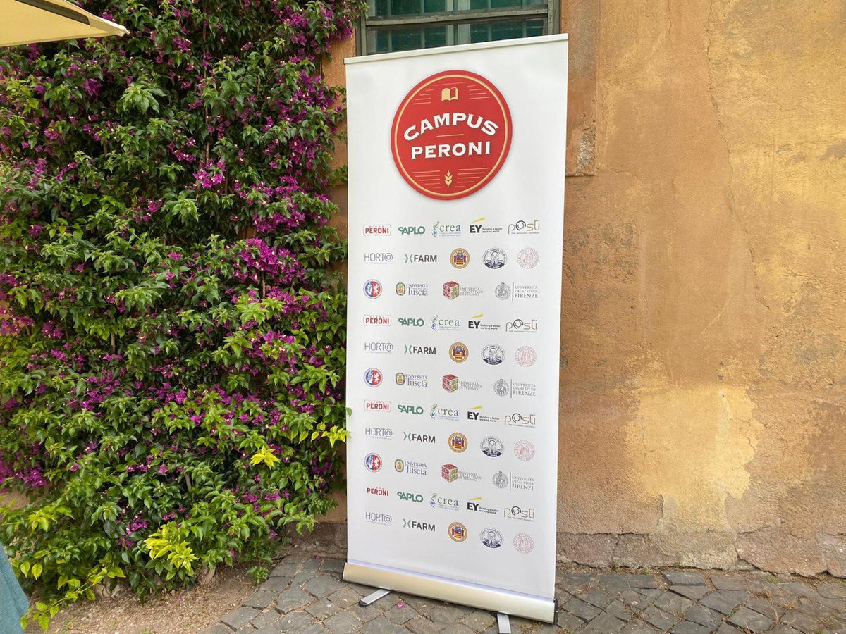 Con #CampusPeroni abbiamo riunito istituzioni, rappresentanti della #FilieraAgricola, università e start up, per riflettere  sulle sfide che il cambiamento climatico pone all’agricoltura. <a href="/RegioneLazio/">Regione Lazio</a> <a href="/CREARicerca/">CREARicerca</a> <a href="/helloxfarm/">xFarm Technologies</a> <a href="/Horta_srl/">Horta srl</a> <a href="/EY_Italy/">EY Italy</a> <a href="/pOsti_world/">pOsti</a>