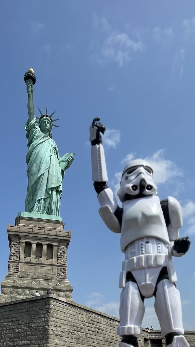 #OnLocationTrooper #StarWars #Stormtrooper #StatueOfLiberty #OnLocation #LadyLiberty #NYC #NewYorkCity #Hasbro #Kenner #ACTIONFIGURES #TVC #BackTVC #Toys #Toys4Life #RogueOne #TheEmpire @StatueEllisFdn 

OnLocationTrooper visits lady Liberty!!