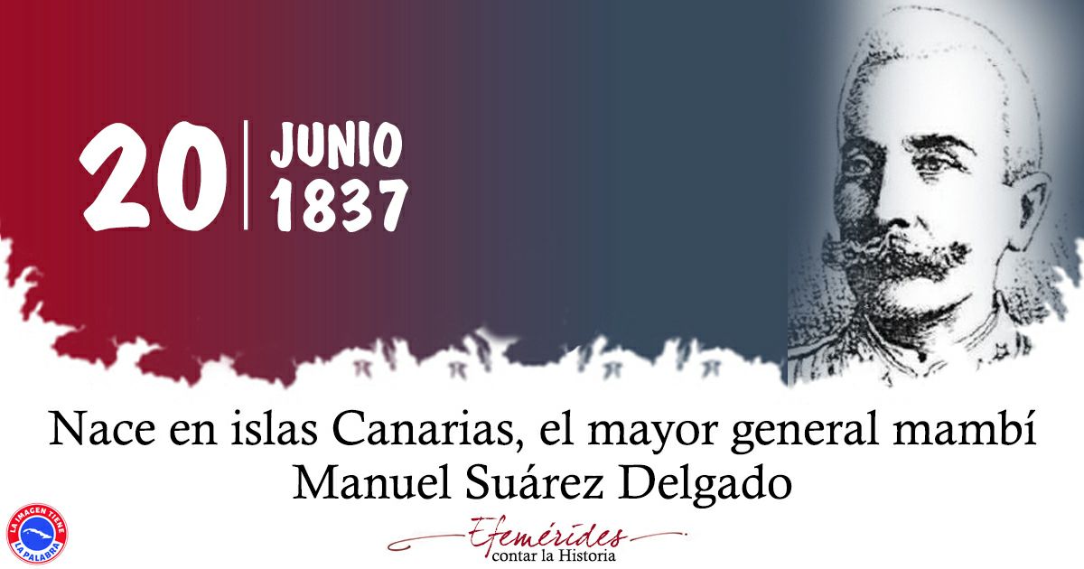 VidePvide's tweet photo. Tras las 👣 de la Historia 📖📝📚
Comparte, divulga y ama nuestra Historia.
Efemérides 20 de junio.
👣Nace Manuel Suárez Delgado.
👣Fallece Manuel Belgrano 
👣Fallece Clara Zetkin.
👣Participa Guerrillero Heroico en simultánea de ajedrez. 
 #CubaNoEstáSola
#HistoriaAlDía https://t.co/CCeSU80VJd