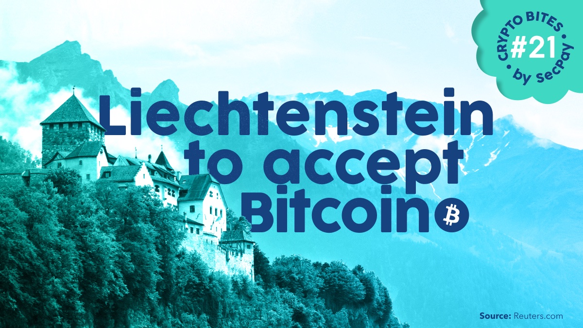 💪💪💪 Liechtenstein to accept #Bitcoin 💪💪💪 Accept secure #Bitcoin payments, receive €, $, £, CHF risk free – with SecPay.io 👉Download our all-new online shop plugin secpay.io or or our POS app in the appstores. SOURCE: reut.rs/3Ndo0ND