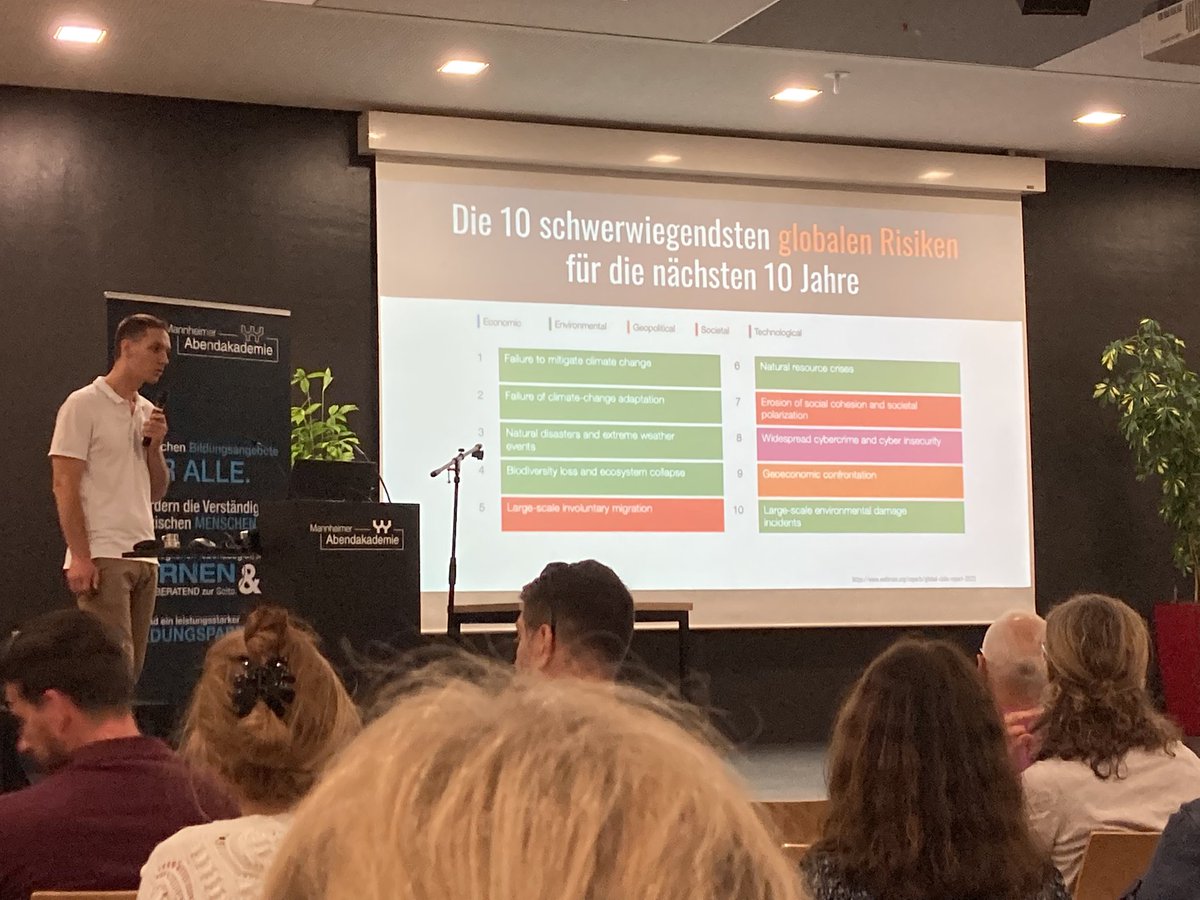 AleKo (@digako) on Twitter photo Jetzt Vortrag mit <a href="/WeilbacherJ/">Julian Weilbacher</a> :
„Klimakrise - Umweltschutz - Gesundheit:
Gesundheitskompetent handeln für eine lebenswerte Zukunft“
Schonungslos. Die Konsequenzen sind umfassend. Also sollten wir uns darum kümmern.
#bfk-gesund-2023 #vhs #erwachsenenbildung <a href="/KlimaGesundheit/">KLUG - Deutsche Allianz Klimawandel und Gesundheit</a> Jetzt Vortrag mit <a href="/WeilbacherJ/">Julian Weilbacher</a> :
„Klimakrise - Umweltschutz - Gesundheit:
Gesundheitskompetent handeln für eine lebenswerte Zukunft“
Schonungslos. Die Konsequenzen sind umfassend. Also sollten wir uns darum kümmern.
#bfk-gesund-2023 #vhs #erwachsenenbildung <a href="/KlimaGesundheit/">KLUG - Deutsche Allianz Klimawandel und Gesundheit</a>