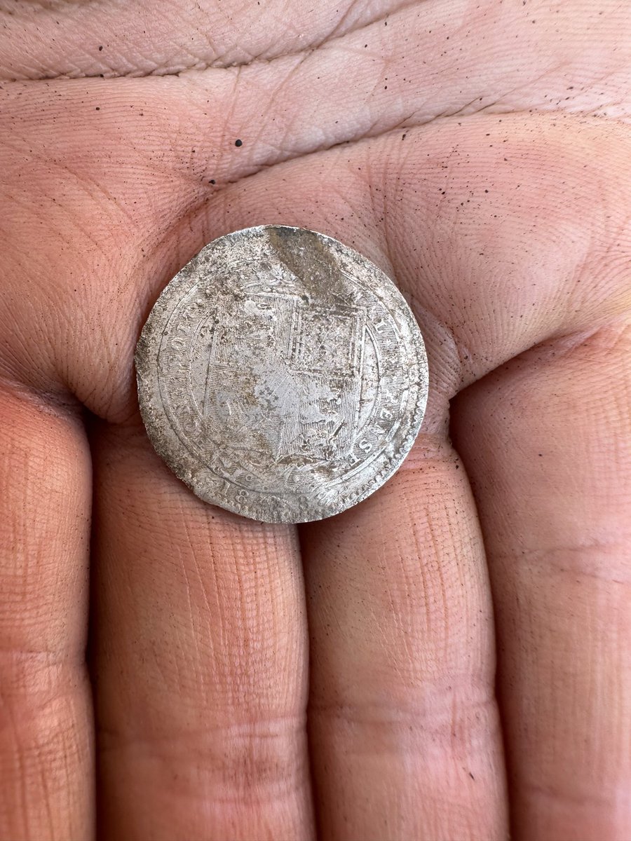 We’ve found lots of coins during our investigations at Tintern Abbey, most from the C18th and C19th but at least one medieval, including Henry III (1216-72) to George III (1760-1820), through to the Victorian and Edwardian Periods. <a href="/cadwcymru/">Cadw</a> <a href="/ArchaeoDomus/">Ross Cook</a> #medieval #archaeology
