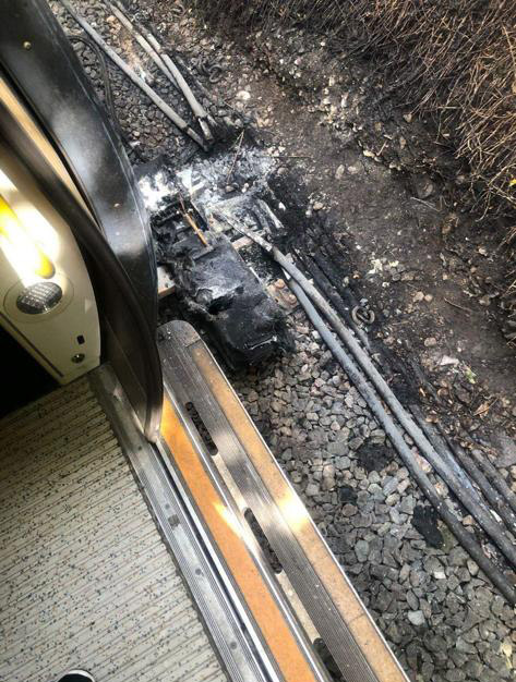 Yesterday, a lineside fire caused damage to an electric points machine in Kent. 
This reality of 'risk-based' maintenance demonstrates why we should not gamble on safety by cutting back on railway maintenance budgets.