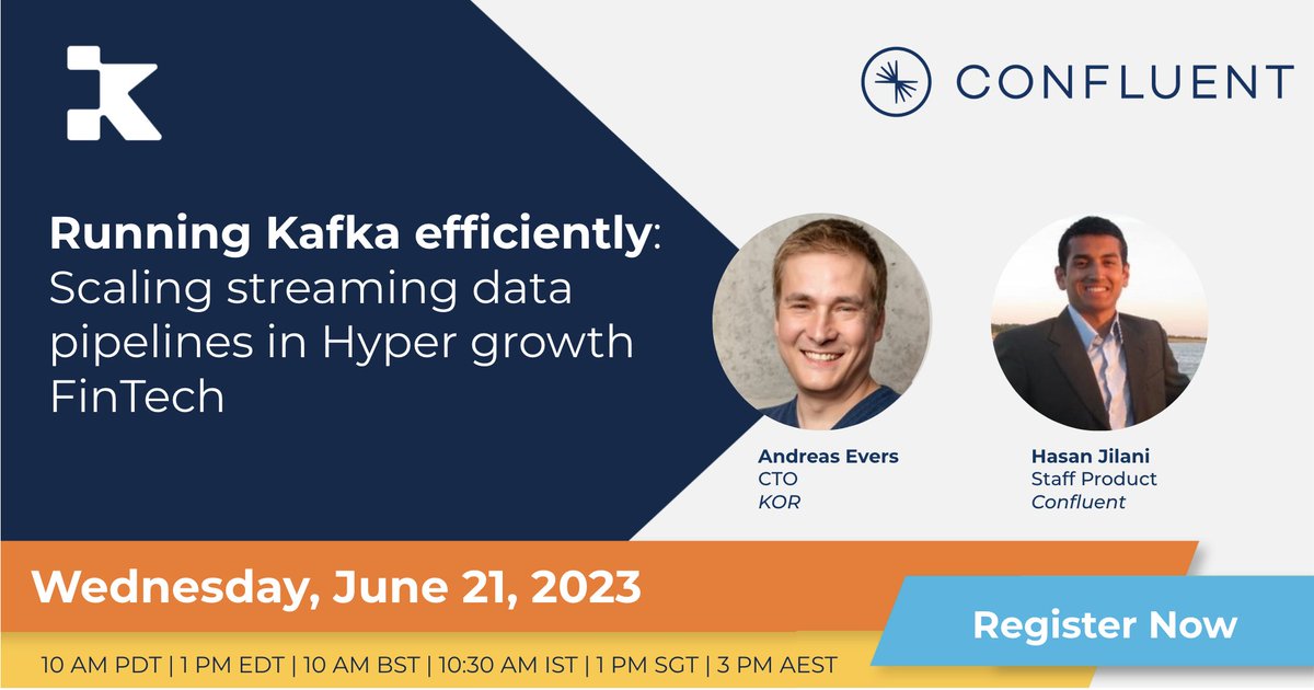 Hear from our CTO, @andreasevers , on how we use Confluent Cloud as a single source of truth and immutable transaction log for four decades’ worth of trade reporting data to stay in compliance with financial regulations.

confluent.io/resources/onli…

#kafka #confluent #DataOps