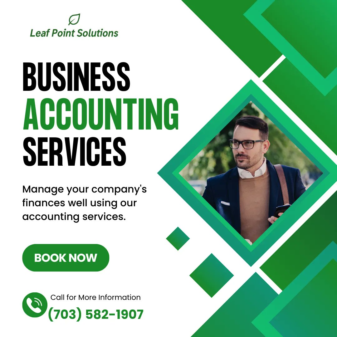 leaf_point's tweet photo. Call us today for a free consultation!

https://t.co/QHn4U2pnBs

#NorthernVirginiaAccountant #DMVAccountant #HerdonAccountant #FPandA #PointingtheWaytoGrowth https://t.co/1KgGPHIIXI