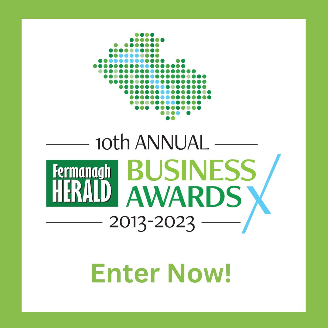 Ferm_Herald's tweet photo. Fermanagh Herald Business Awards, in partnership with @Severfieldplc and in association with @HomeofBelleek and Pilgrim's Food Masters, aim to celebrate local business success.
Enter Here:
👉 https://t.co/0NDVJuCcWe
#FHBA23 #BusinessAwards #Events #LocalMedia #LocalBusiness https://t.co/JJxDEK28O1
