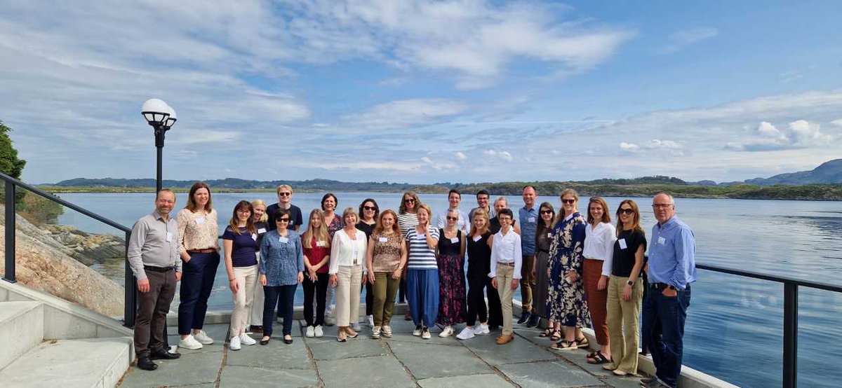 Members of the INSPIRE team @MTMaddocks @jobk2 @LiseNottelmann @MinoPT_RN @LOldervoll in beautiful Bergen for the consortium meeting.

#palliativerehab #HorizonEU #CancerRehab