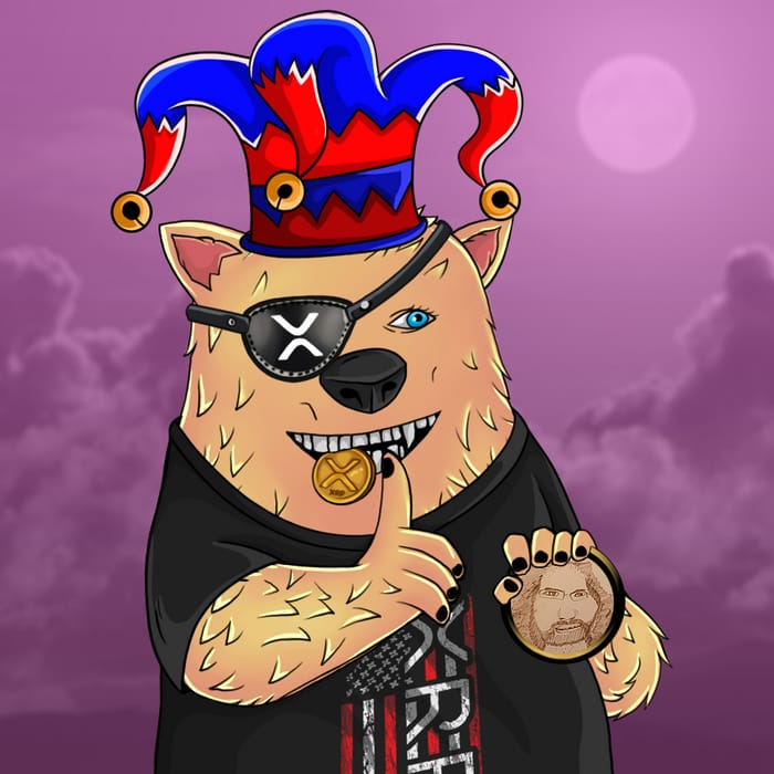 <a href="/JoelKatz/">David 'JoelKatz' Schwartz</a> BearableGuyClub Genesis I
#xrp #xrpnft #XRPCommumity 

secretmarket.xyz/nft/000A170270…
Claim your Bearableguy 🐻🐻🐻