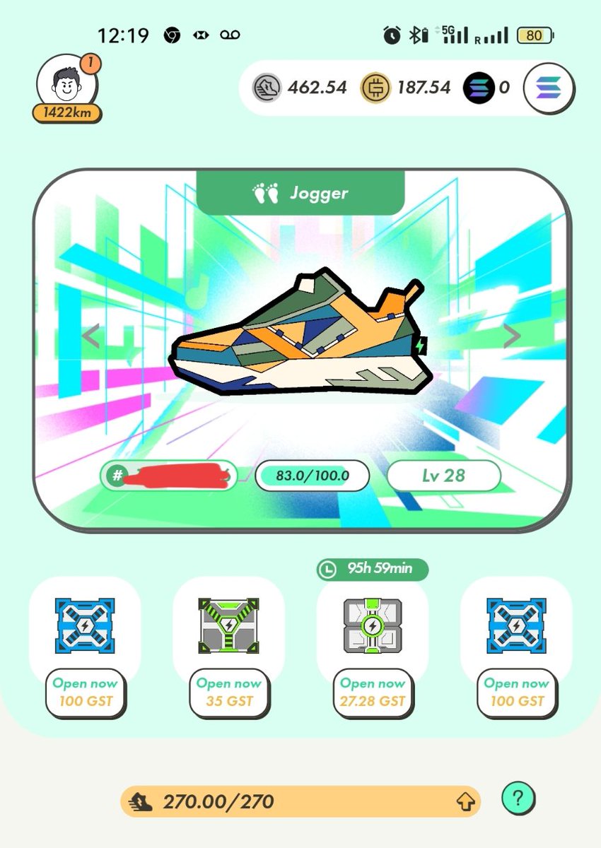 StepN Runner One tweet media